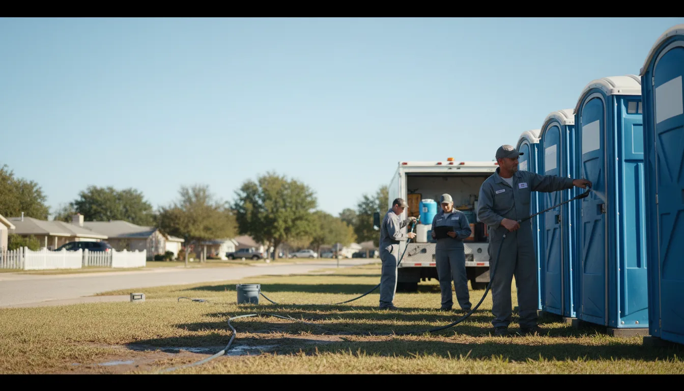 Long-Term Portable Toilet Rental in Charleston, SC near me